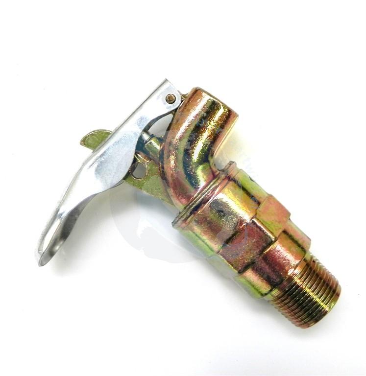 Zelfsluitende metalen vatkraan