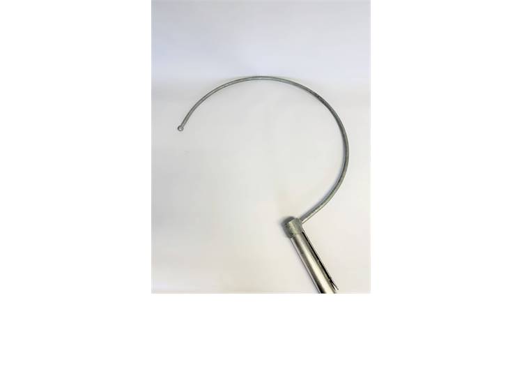 Reddingshaak met aluminium stok