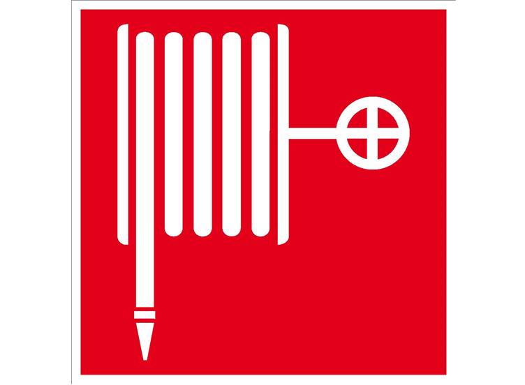 Brandslang sticker