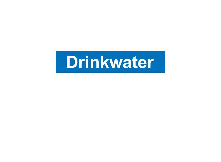 Drinkwater sticker