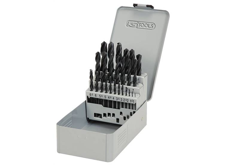 Boorset HSS 25 delig