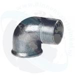 KNIE 90° BI/BU