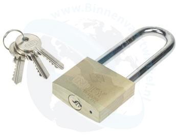 Hangslot met hoge beugel 40mm
