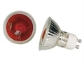 Halogeen spot GU10 (rood)