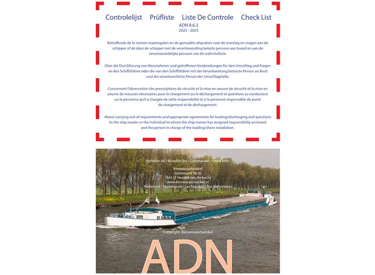 ADN checklist blok 2023-2027