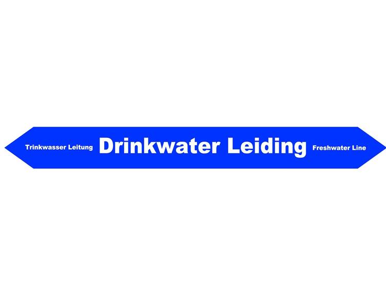Drinkwaterleiding sticker