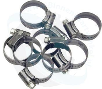 Slangklem RVS 