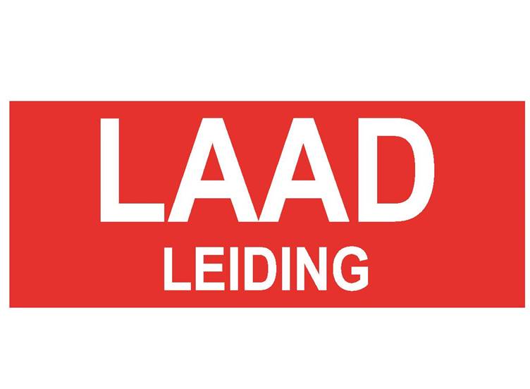 Laadleiding sticker