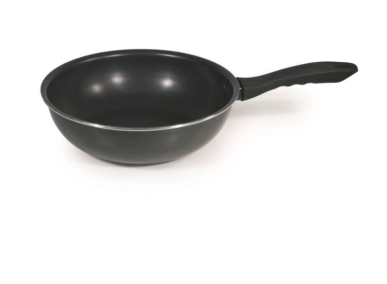 Wokpan met teflonlaag