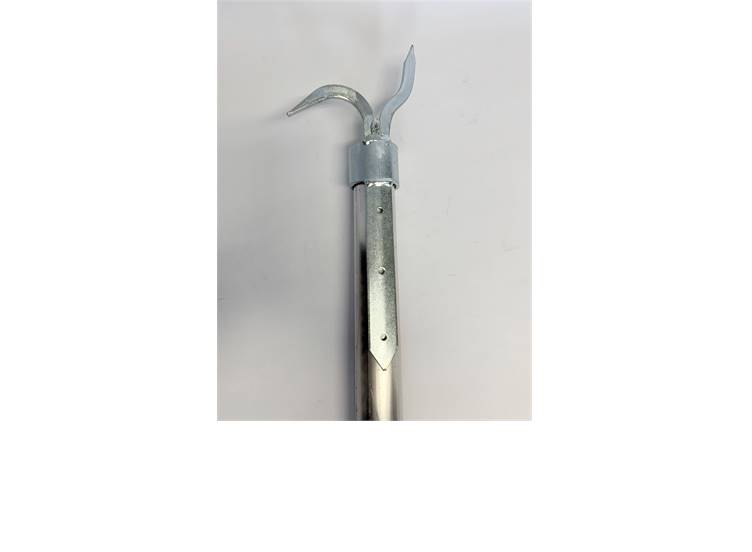 Haakstok met aluminium stok