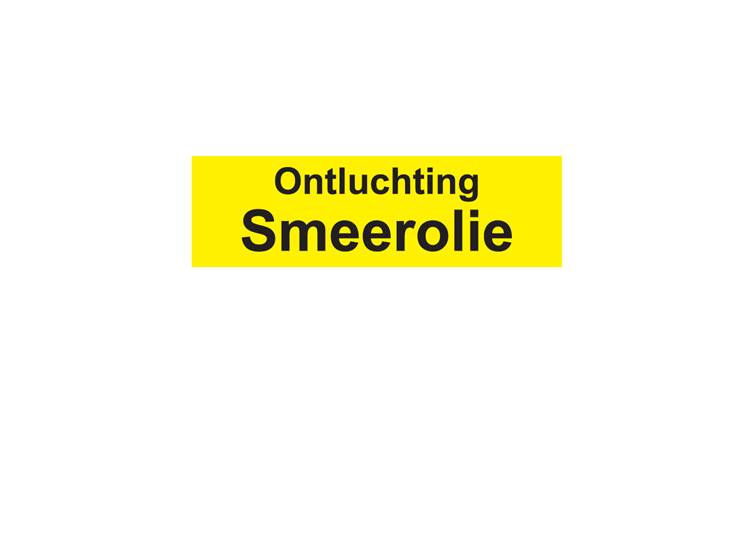 Smeerolie ontluchting