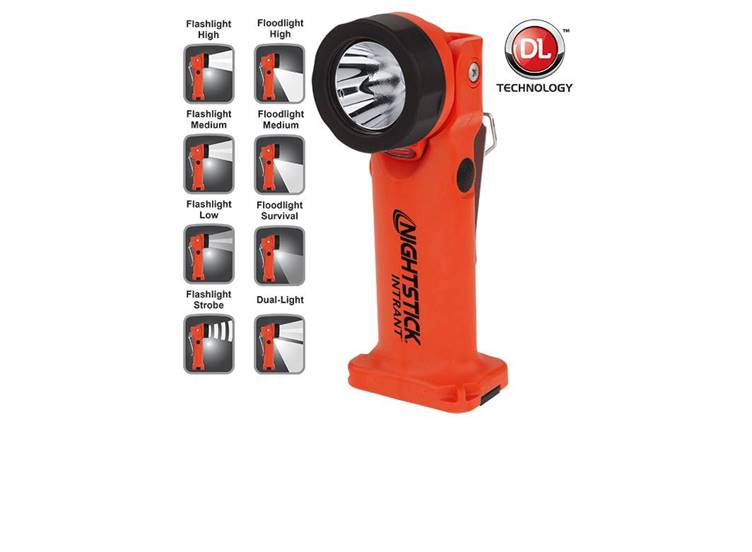 Zaklamp hoek intrant duo Nightstick  ATEX Zone 0