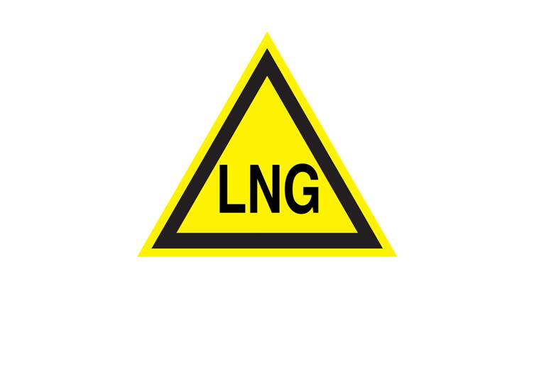LNG sticker