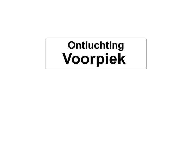 Ontluchting voorpiek sticker