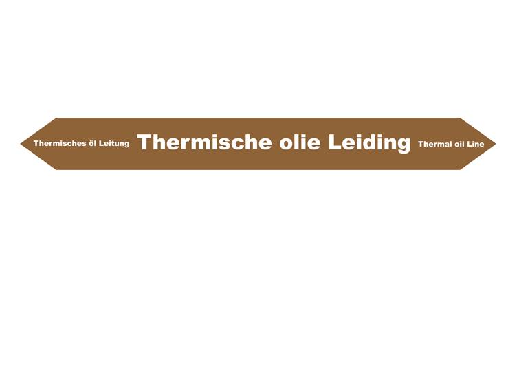 Thermische olie Leiding