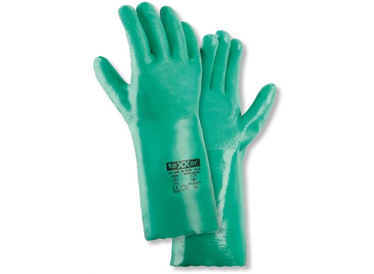 Handschoen Chemie Nitril Extra Grip
