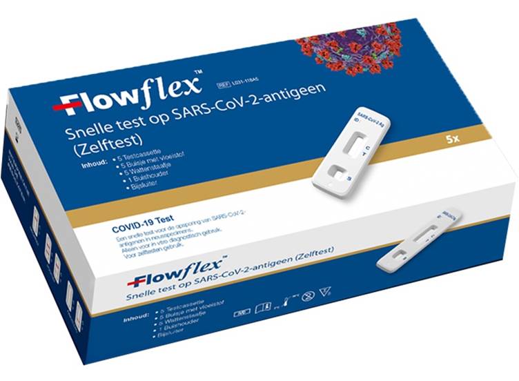 Flow Flex Covid Sneltest 5 Stuks