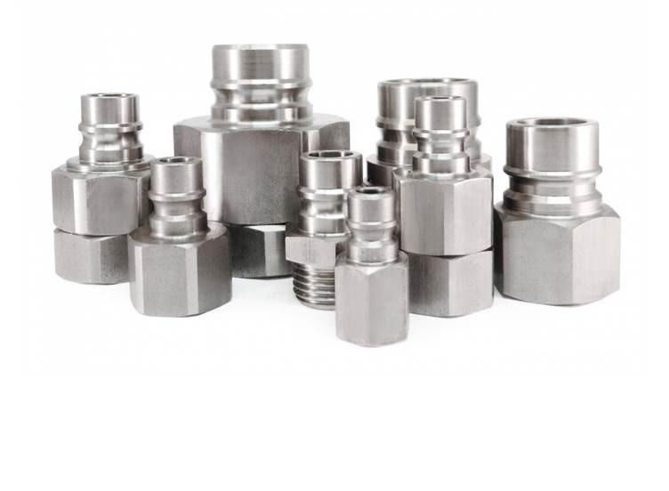 Snaptite Doorgangsnippel 046 RVS 316