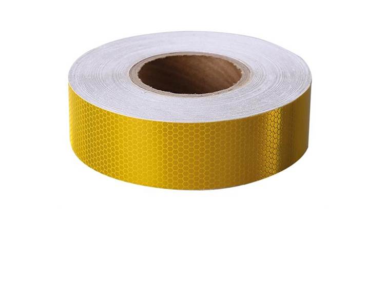 Reflecterende tape Geel (Per Rol)