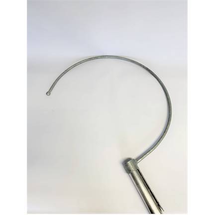 Reddingshaak met aluminium stok
