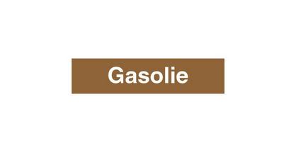Gasolie sticker