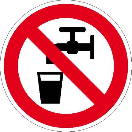 Geen drinkwater