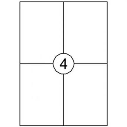 Zelfklevende etiketten 105x148mm