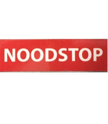 Noodstopplaatje