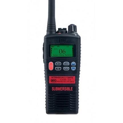 Entel DT844 VHF handmarifoon ATEX IIB IP68
