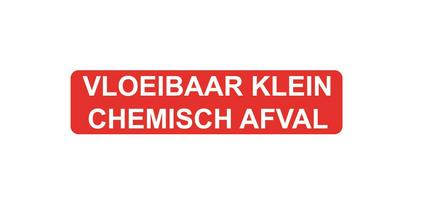 Vloeibaar klein chemisch afval