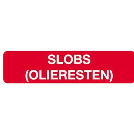 Slobs (olieresten)