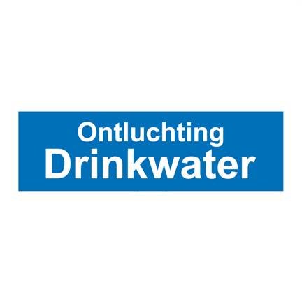 Ontluchting Drinkwater